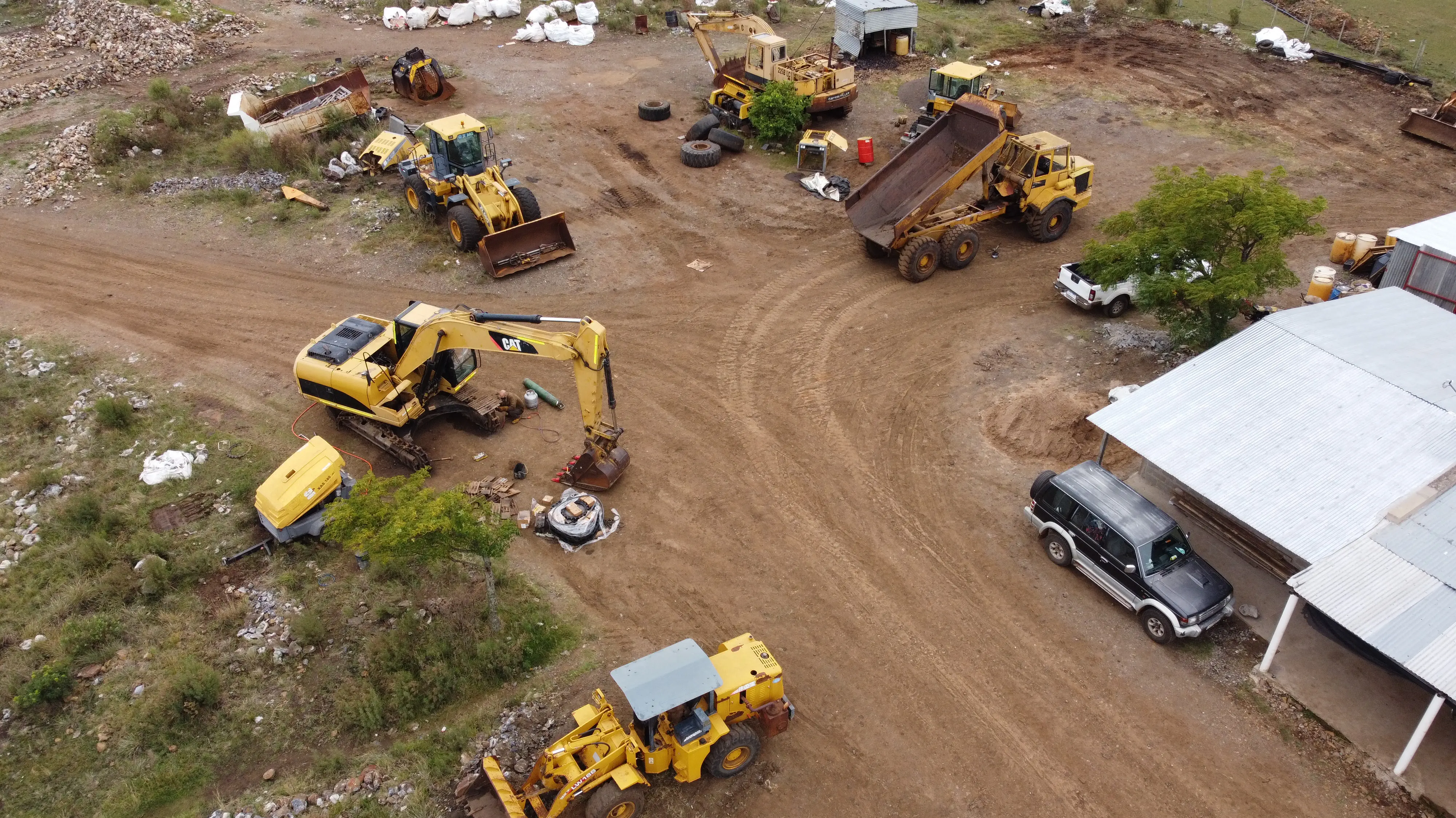 Parc à équipements de Saba-Barrios Mining Group · Artigas